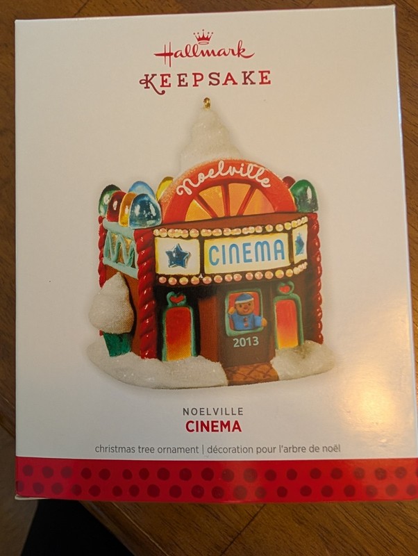 Hallmark Keepsake Ornament Noelville Cinema 8th in Series 2013