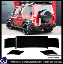 DACHSPOILER KOFFERRAUMLIPPE HINTEN F&Uuml;R MERCEDES G KLASSE W463 W464 G63 G65 B STYLE