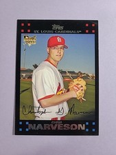 Chris Narveson 2007 Topps Baseball Card # 281 K0035