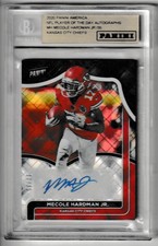 2020 Panini Autographs 17/35 (Jersey Match 1/1) Auto Mecole Hardman Jr. Chiefs