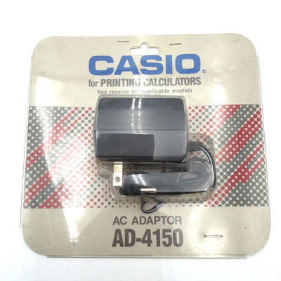 Casio AC Adapter Model AD-4150 for Electronic Calculator New OEM