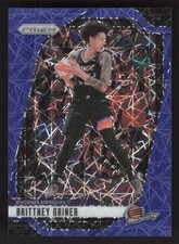 2024 Panini Prizm WNBA #113 Brittney Griner Blue Velocity Prizms