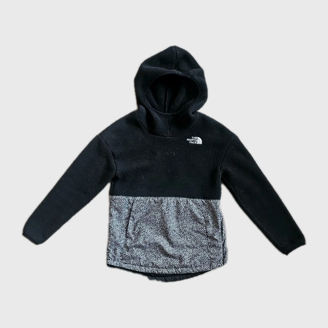 The North Face Girl's RIIT Pullover Fleece Jacket with Front Pocket Sz 6