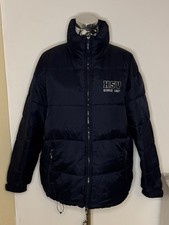 HSV Hamburger SV Vintage Puffer Jacket Daunenjacke dunkelblau M