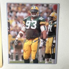 Green Bay Packers Gilbert Brown Autographed 8x10 Photo Beckett COA