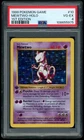 1999 POKEMON GAME #10 MEWTWO-HOLO 1ST EDITION PSA 4