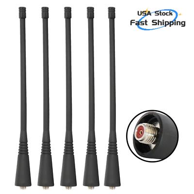 5PCS ATU-16B UHF Whip Antenna fits for VX451 VX454 VX459 EVX534 Portable Radio