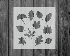 Fall Leaves Stencil, Reusable Mylar Craft Stencil For Painting, 149