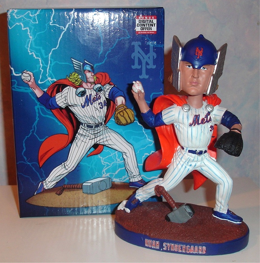 MLBボブルヘッド　ノア・シンダーガード MLBボブルヘッド ノア・シンダーガード Amazon.co.jp: Forever