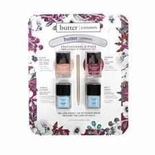 Butter London Professional 6 Piece Nail Lacquer & Treatment Set  Mini Free S&H