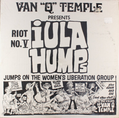 LP Van Q. Temple Iula Humps Jumps On The Womens Liberation Group! NEW OVP
