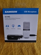 SAMSON Go Mic Clip On USB Microphone UK. Still (NEW IN BOX)
