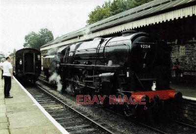 FOTO BR 9F 92214 IN DER BURY BOLTON STREET DIE 9F AUF LANGFRISTIGE LEIHE IN DEN OSTEN LA