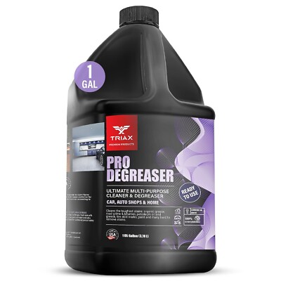 TRIAX Pro Degreaser Ultimate Multi-Purpose Cleaner Heavy Duty Formula (1 Gallon)