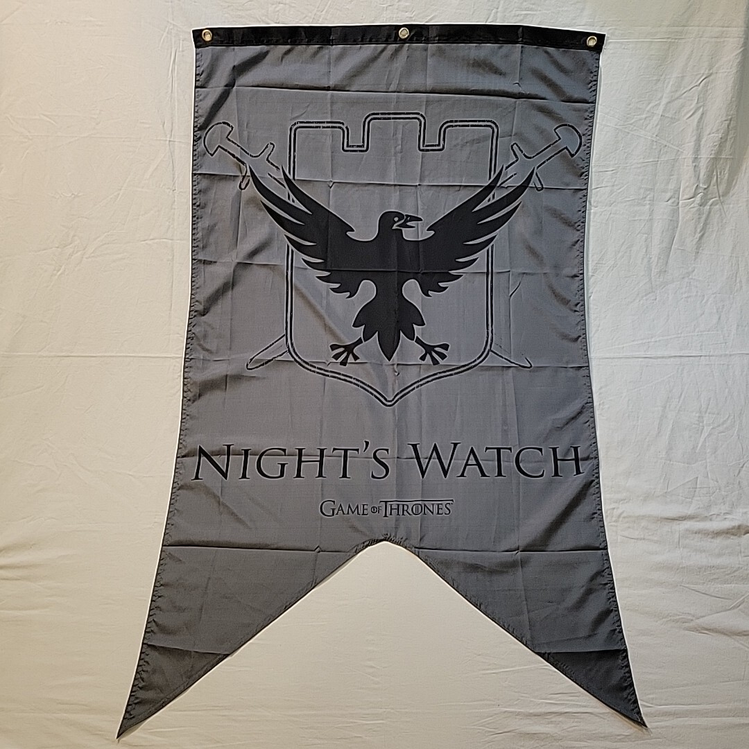 Game of Thrones Nights Watch Banner Decorative Wall Decor House of the  Dragon