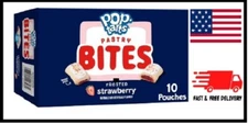 Pop-Tarts Frosted Strawberry Baked Pastry Bites 14.1 oz (10 Count)