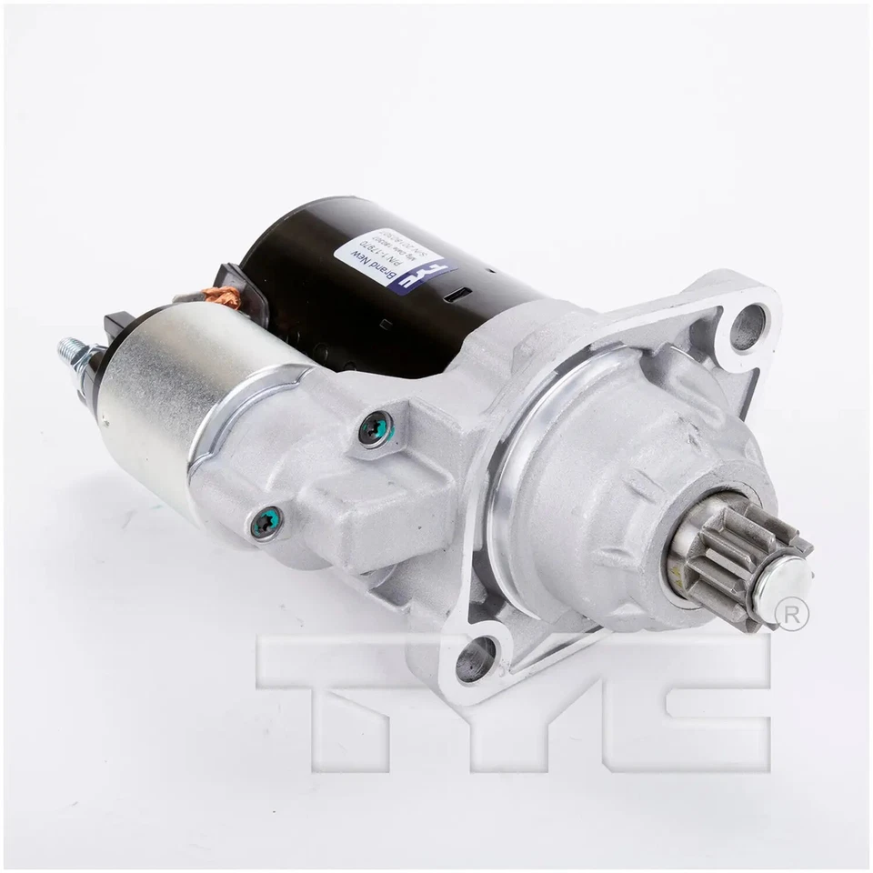 Motor De Arranque TYC 1-17970 Para Selectos Modelos Audi Volkswagen 06-18 Foto 2 de 4