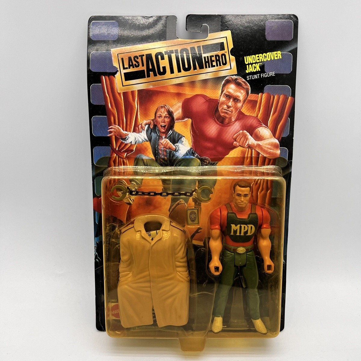 Last Action Hero Action Figure Undercover Jack Slater Mattel