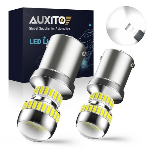 1156 BA15S LED Turn Signal Backup Reverse Lamp Light White 6000K Bulb AUXITO EON - Picture 9 of 12