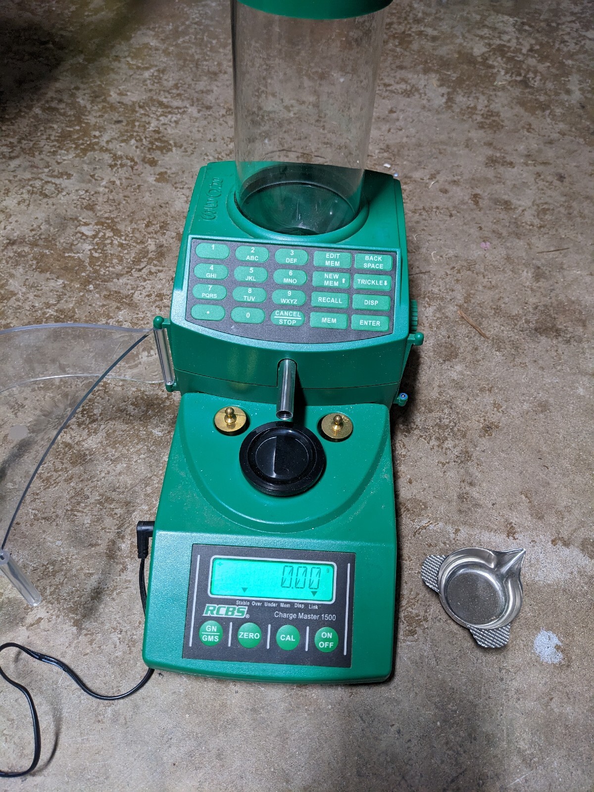 RCBS Chargemaster 1500 Powder Scale Dispenser Parts 76683989239 eBay