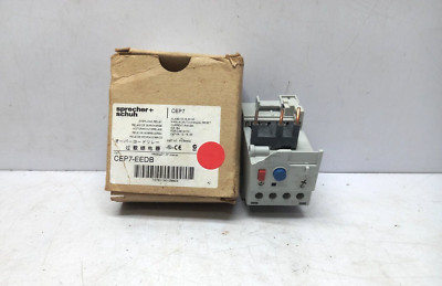 Sprecher Schuh CEP7-EEDB Overload Relay 600V Max Current 3.2-16