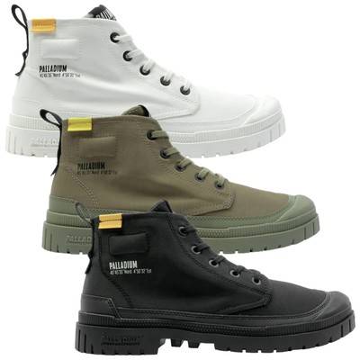 Palladium SP20 Hi Tech Boots Lace Up Ankle Hi Top Canvas Mens Ladies Size