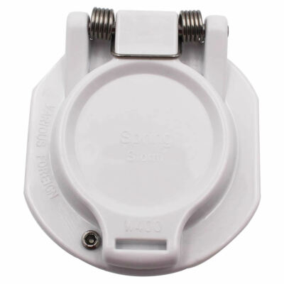 Vacuum Lock Safety Pool Wall Fitting For Hayward Vac Lock W400BWHP White