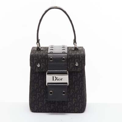 バッグ Christian Dior leather bag By Galliano Extremely Rare Christian Dior Galliano Limited Edition