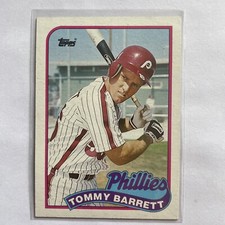 1989 Topps #653 Tommy Barrett - NM