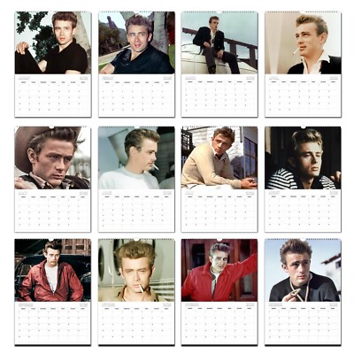 James Dean Iconic personalised | 2026/27 Calendar choose start
