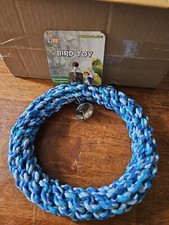 Penn Plax Bird Life Bird Toy braided rope swing Large