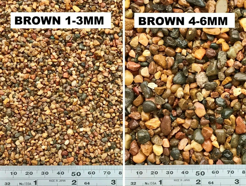 Aquarium Natural Gravels Gravel Pebbles Stones Fish Tank Aquascape Terrarium 1KG - image 4 of 4
