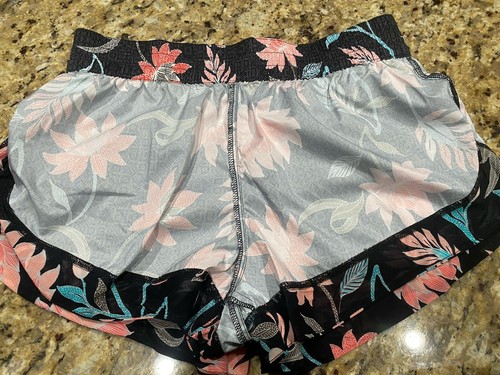 Seafolly Lightweight MicroShorts SzM Floral Print - Picture 6 of 8