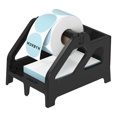 Label Holder for Rolls and Fan-Fold Labels Shipping Label Roll Holder for Des...