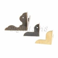 12pcs Antique Wooden Jewelry Box Wine Chest Box Corner Protector Craft Use Tool