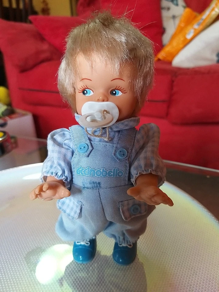 Rarissima Bambola Cicciobello Alta 17 Cm funzionante cammina da collezione - Immagine 2 di 4