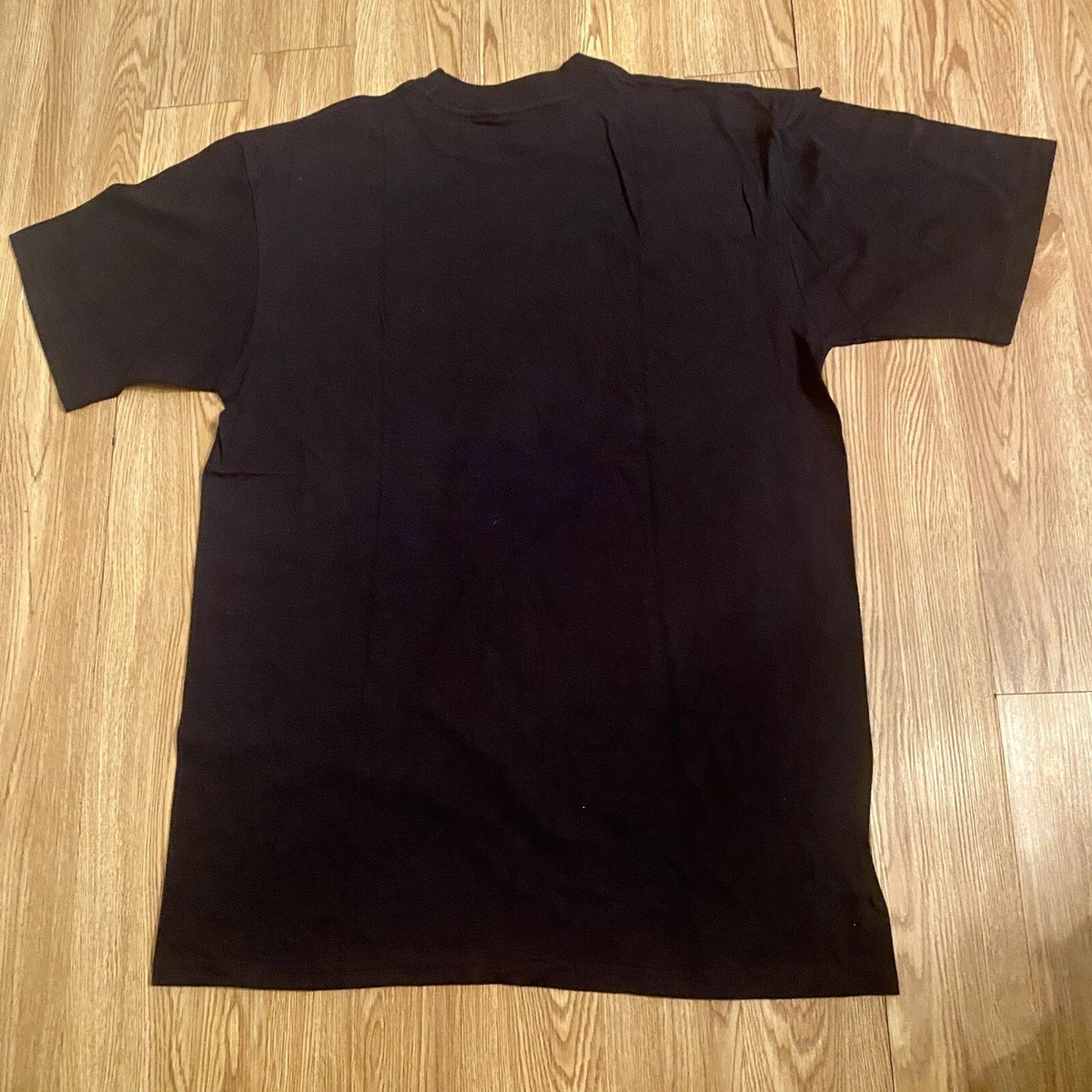 2009 Harley Davidson T Shirt Flame Graphic Black Fits Like