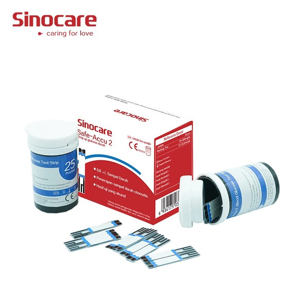 Sinocare Blood Glucose Test Strips Lancets, 51 OFF