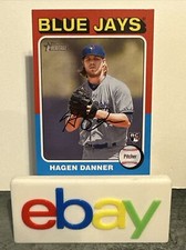 2024 Topps Heritage Baseball Hagen Danner #495 RC Rookie