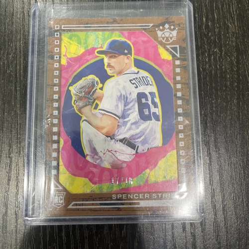 2022 Spencer Strider Diamond Kings Brown Antique Frame RC #17/18 SSSP 🔥🔥