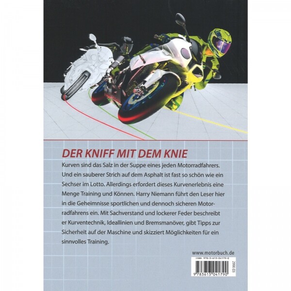 Thumbnail - Der Kniff Mit Dem Knie - Sportlich Und Sicher Motorrad Fahren Ratgeber