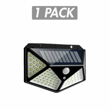 Solar Power 100 LEDS Light PIR Motion Sensor Outdoor Security Lamp Wall Garden