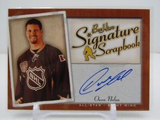 OWEN NOLAN 2005-06 UD BEE HIVE SIGNATURE SCRAPBOOK AUTOGRAPH AUTO!!