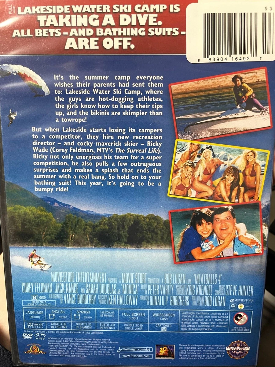 Meatballs 4 To The Rescue DVD - Corey Feldman - Fullscreen & Widescreen NEW  27616084231 | eBay