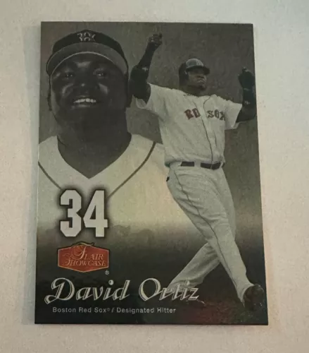 DAVID ORTIZ, 2006 FLAIR SHOWCASE #10, RED SOX
