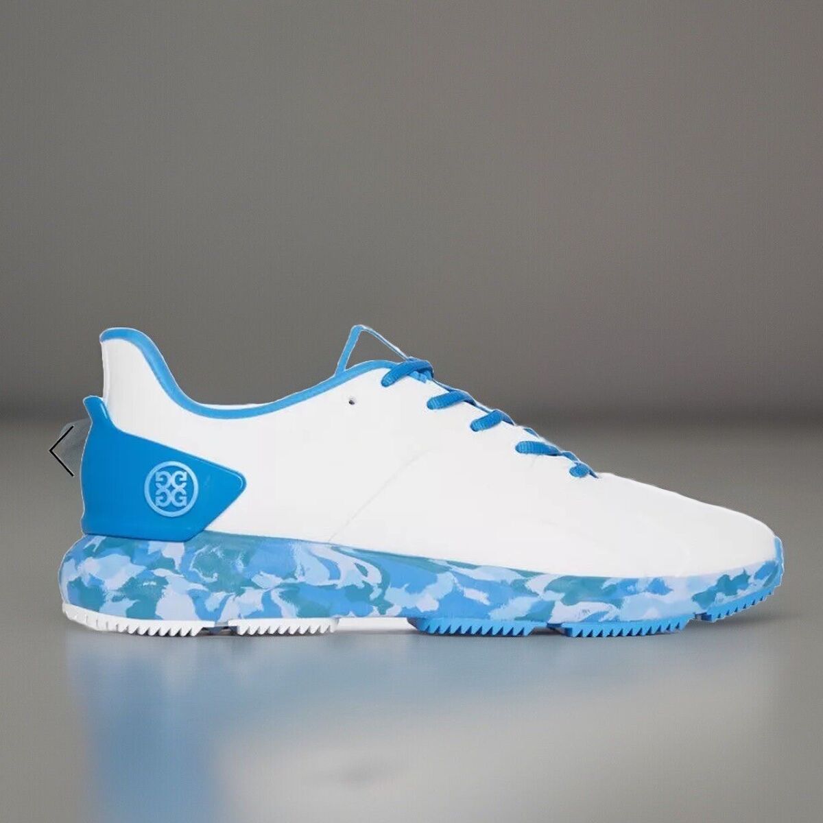 G/FORE MG4+ Blue Camo Golf Shoes White BRAND NEW G4 GFore G/FORE MG4+ Blue Camo Golf Shoes White BRAND NEW G4 GFore