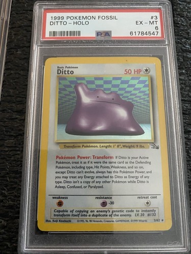 Ditto (Unlimited) graded PSA 6 for sale on eBay