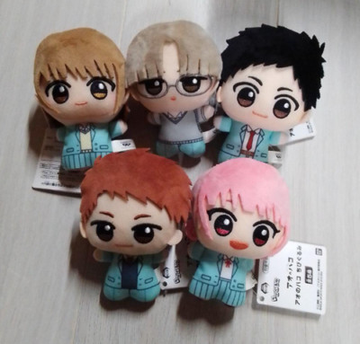 Blue Box Ao no hako Chibigurumi Plush Toy Mascot set of 5 type Complete BANDAI