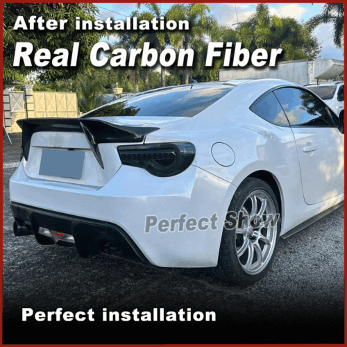 Rear Trunk Spoiler Wing For Subaru BRZ Scion FRS Toyota FT86 GT86 REAL Carbon - Bild 4 von 14