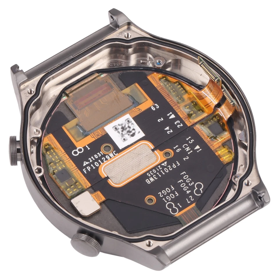 LCD Screen and Digitizer Full Assembly + Frame for Huawei Watch GT 2 Pro VID-B19 - Image 3 of 4